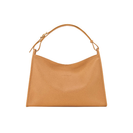 Longchamp sac porté épaule camel