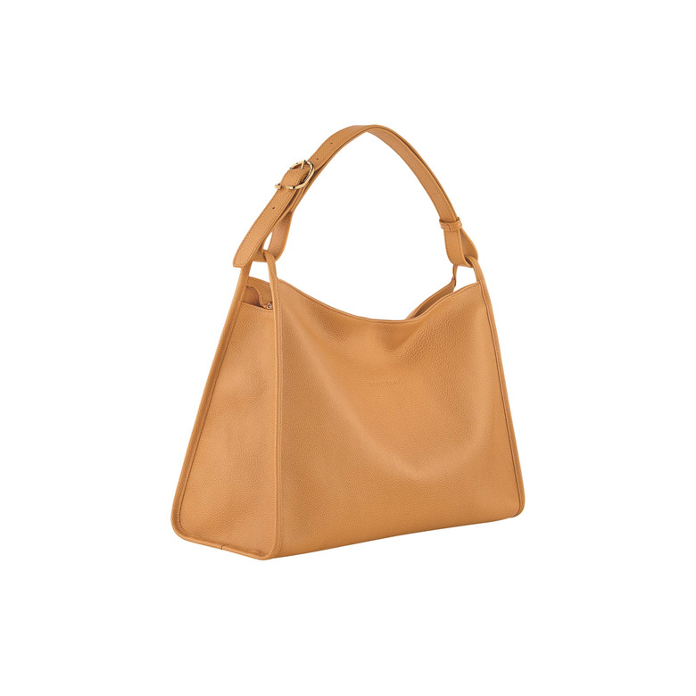 Longchamp sac porté épaule camel 2