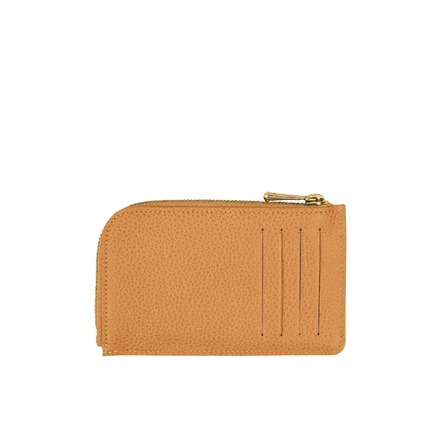 Longchamp porte-cartes camel