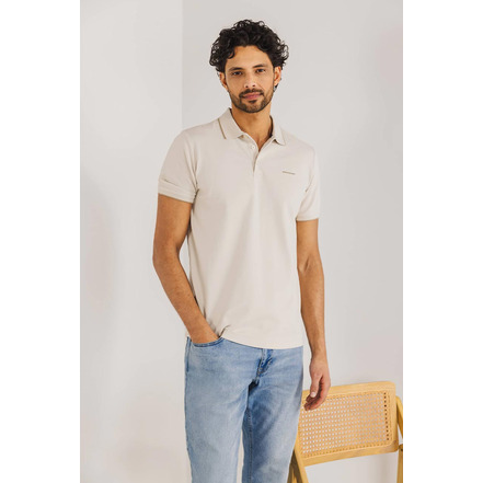 State Of Art polo ecru