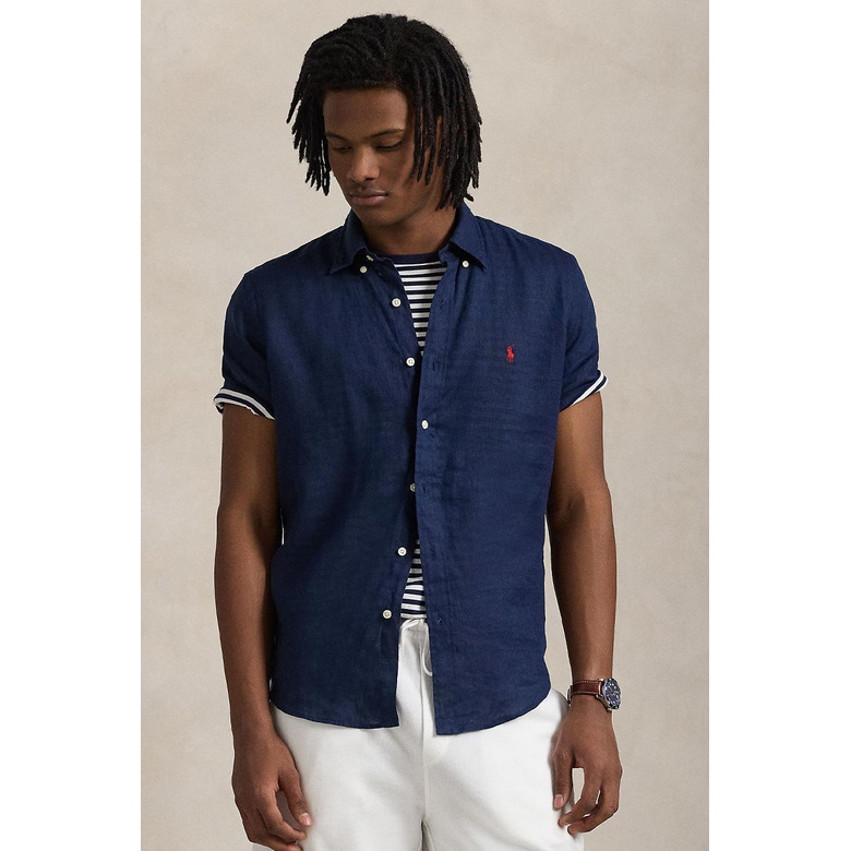 Ralph Lauren hemd blau 2