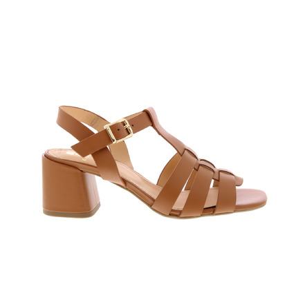 Qusheli sandalen cognac