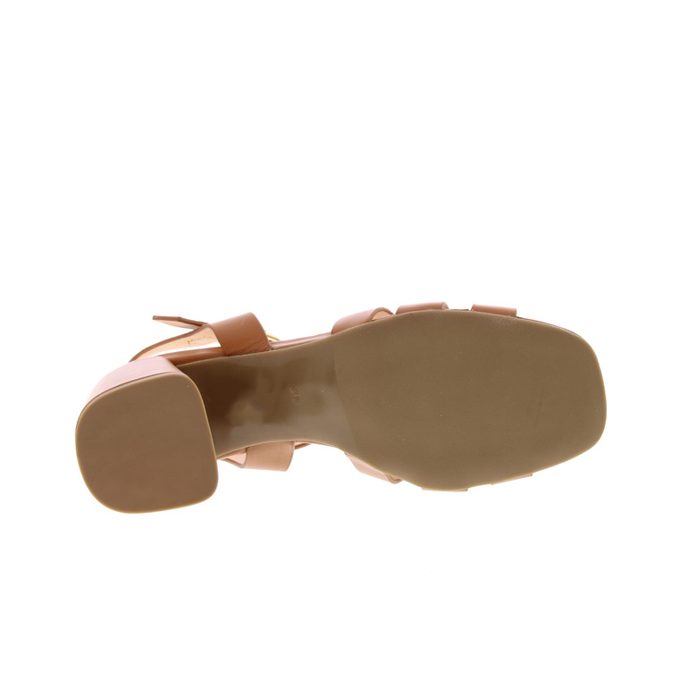Qusheli sandalen cognac 5