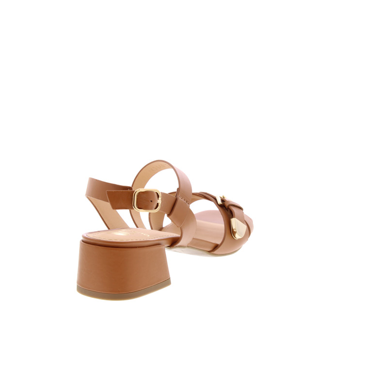 Qusheli sandalen cognac 4
