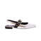 Qusheli slingbacks zilver