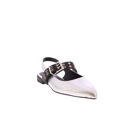Qusheli slingbacks silber
