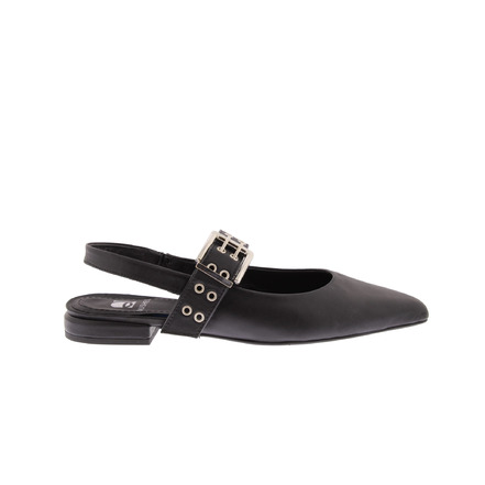 Qusheli slingbacks schwarz