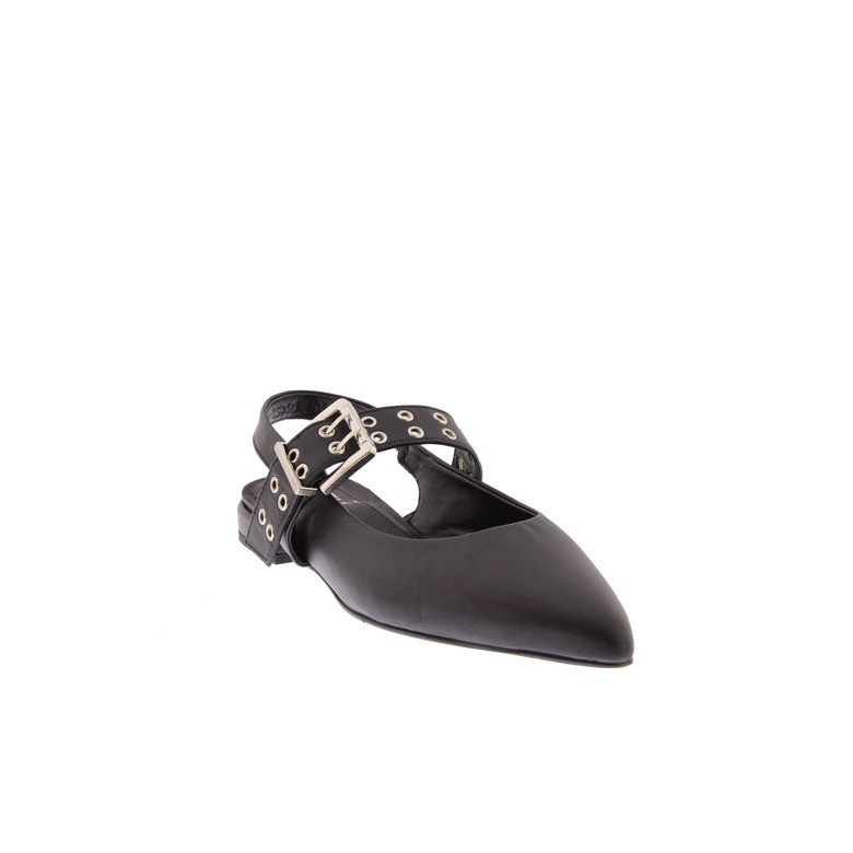 Qusheli slingbacks zwart 2