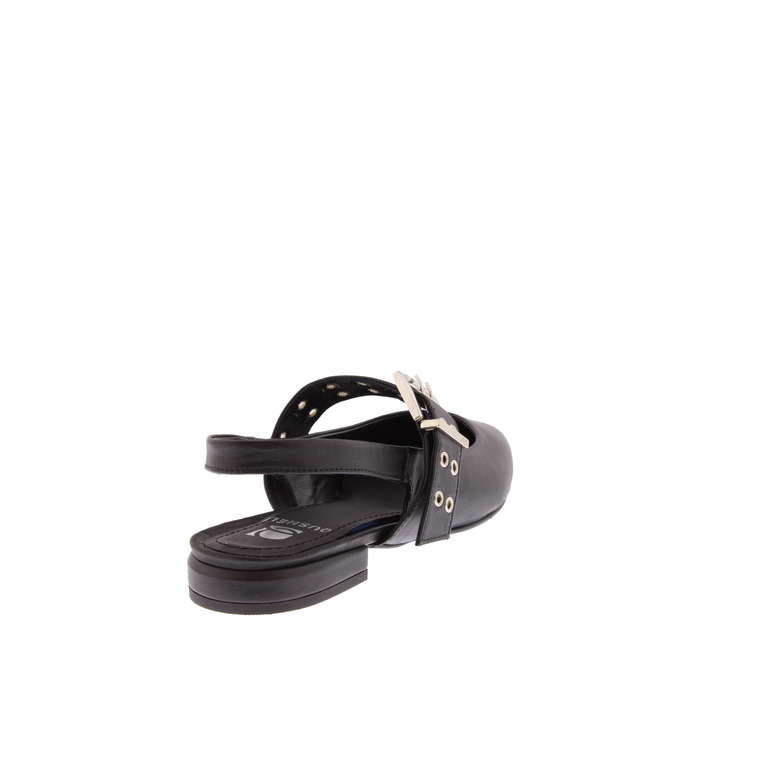Qusheli slingbacks zwart 4