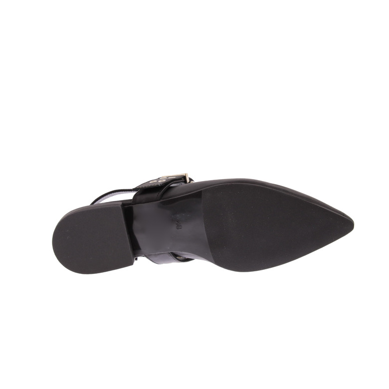 Qusheli slingbacks zwart 5