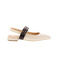 Qusheli slingbacks ecru 1