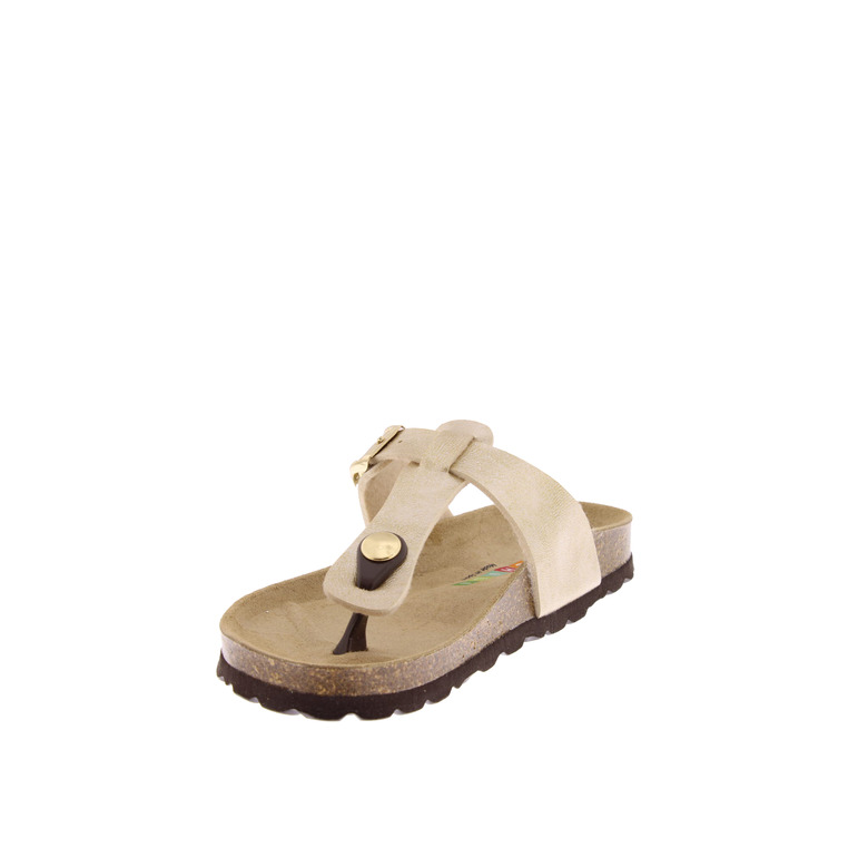 Chili Meisjes slippers goud 3