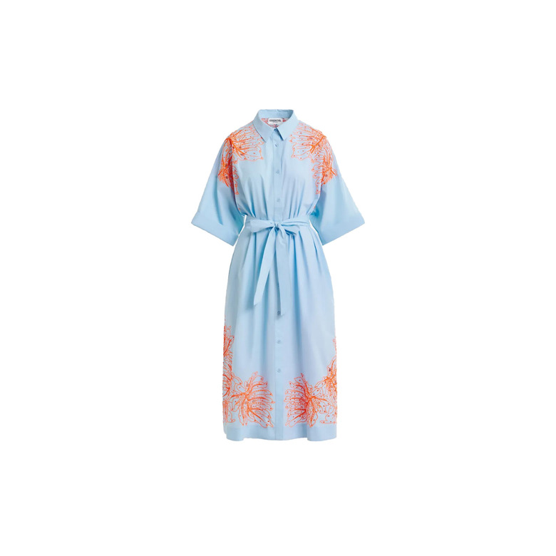 Essentiel jurk blauw