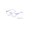 Izipizi reading glasses violet 2
