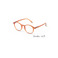 Izipizi reading glasses orange 2