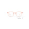 Izipizi reading glasses pink 1
