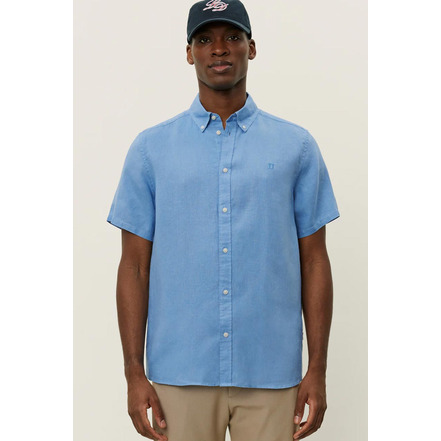 Les Deux hemd blau