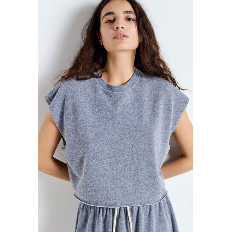 American Vintage sweater blauw 2