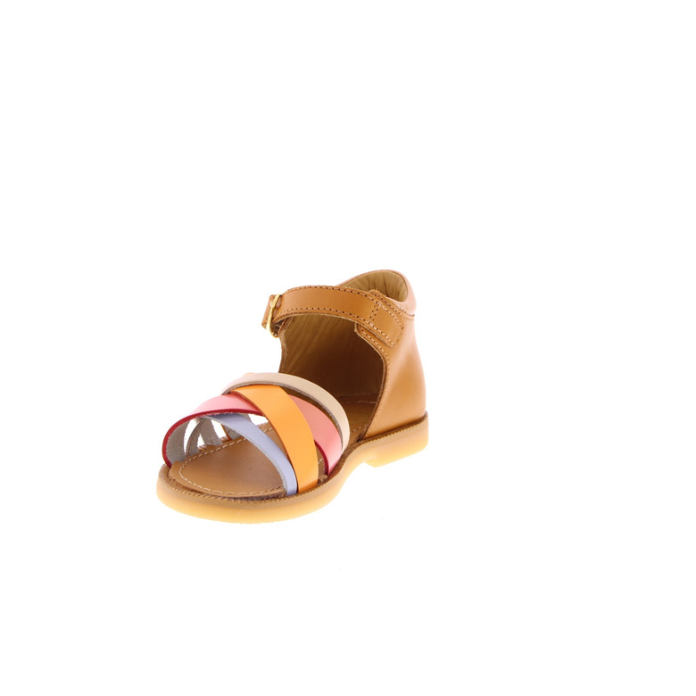 Stones And Bones sandalen cognac 3