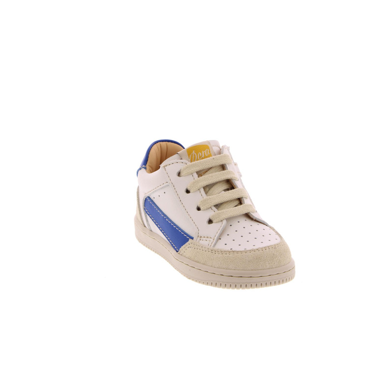 Ocra veterschoenen wit 2