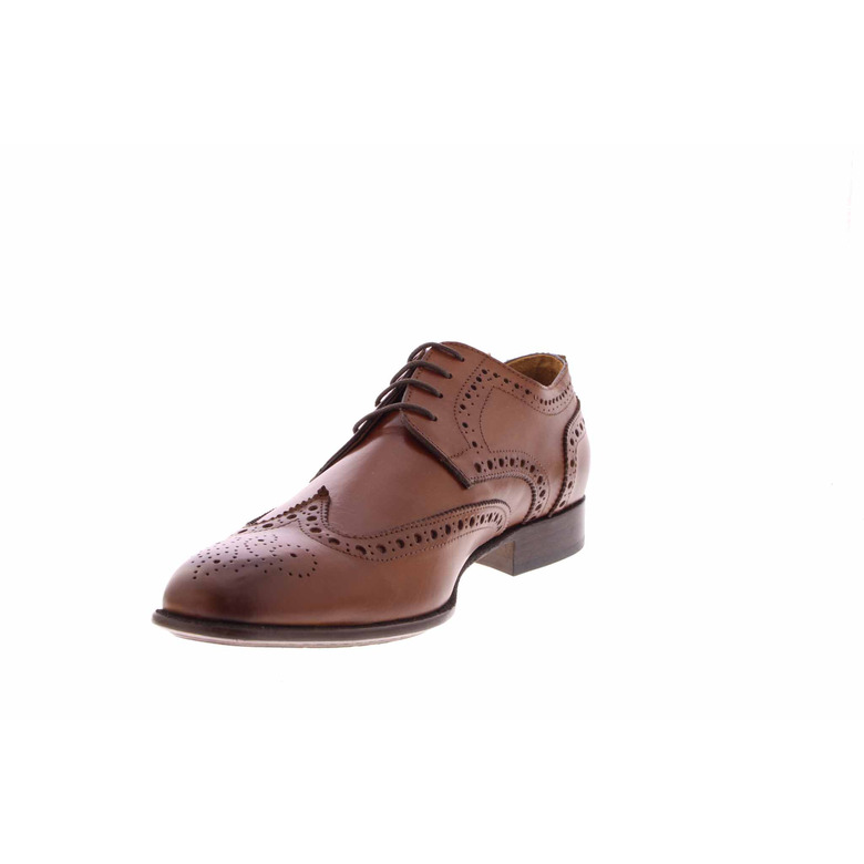 Tavares lage schoenen cognac 3