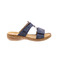 Rieker slippers blauw 1