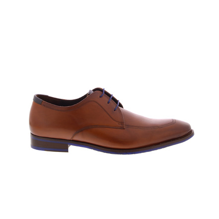 Floris Van Bommel chaussures basses cognac