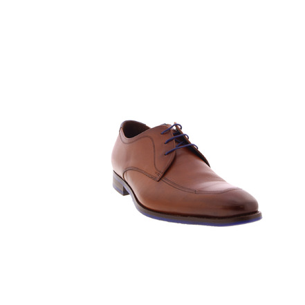 Floris Van Bommel chaussures basses cognac