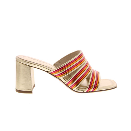 Tamaris slippers goud