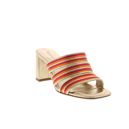 Tamaris slippers goud