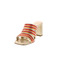 Tamaris slippers goud 3