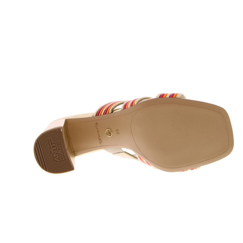 Tamaris slippers goud 5
