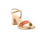 Tamaris sandalen goud 2