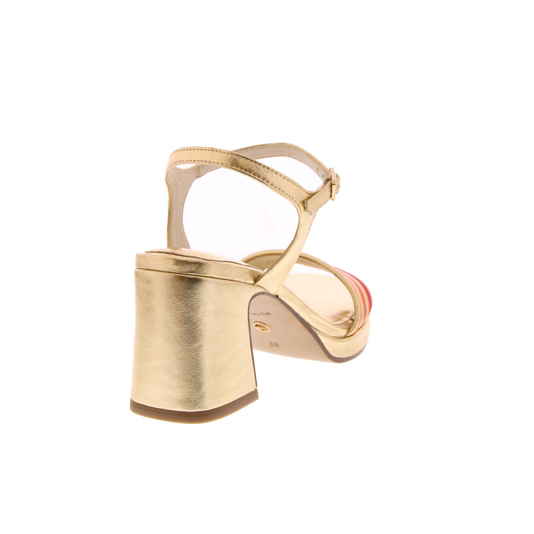 Tamaris sandalen goud 4
