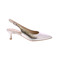 Enzo Di Martino pumps zilver