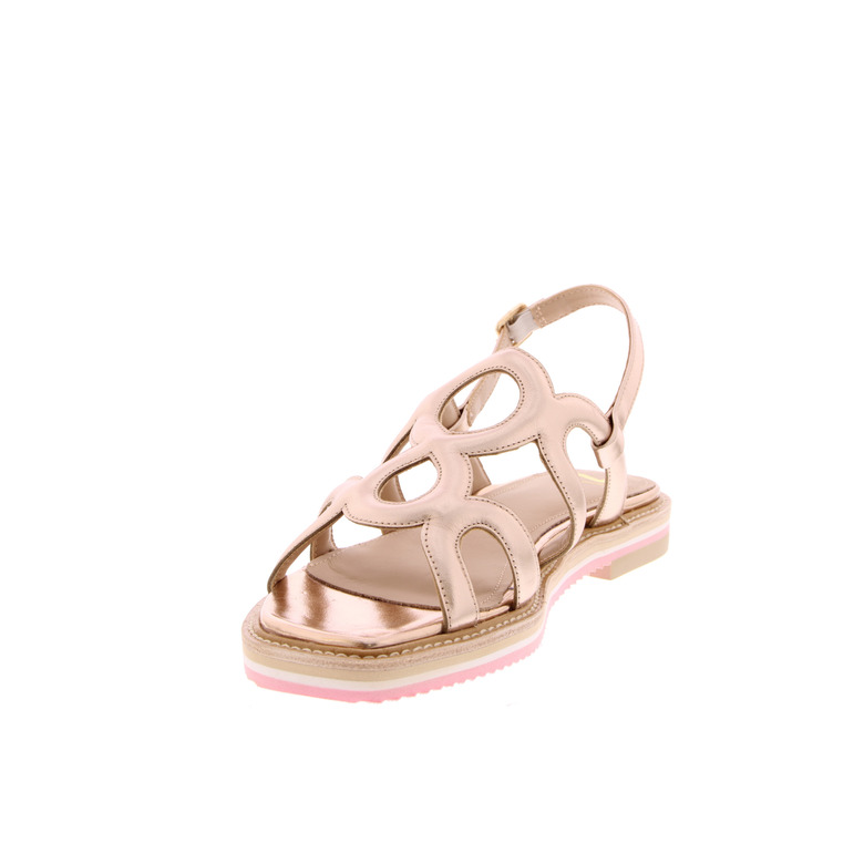 Nathan-debeyne sandalen gold 3