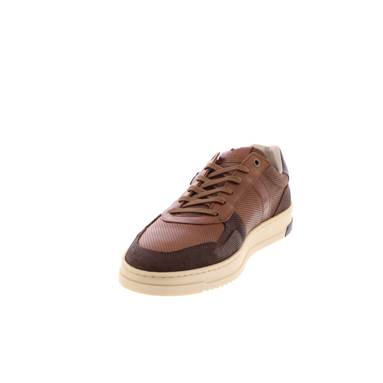 Bullboxer lage schoenen cognac 3