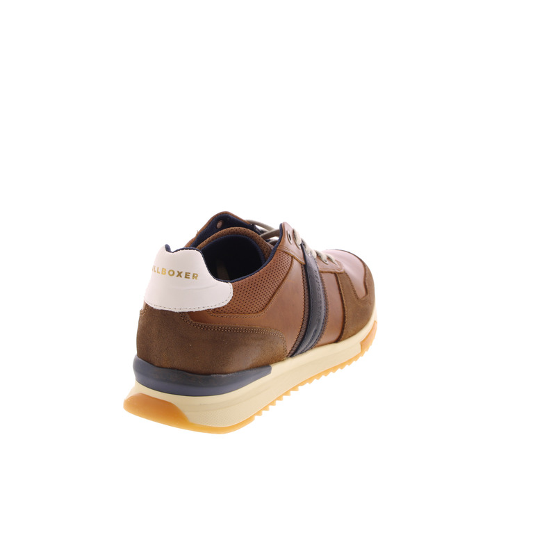 Bullboxer lage schoenen cognac 4