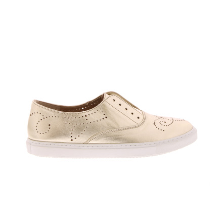 Fratelli Rossetti lage schoenen goud