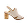 Atelier Content sandalen ecru 1
