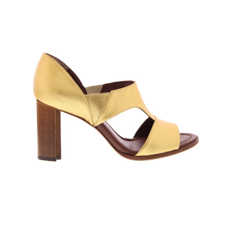 Thiron sandalen goud