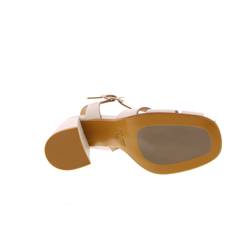 Faire sandalen ecru 5