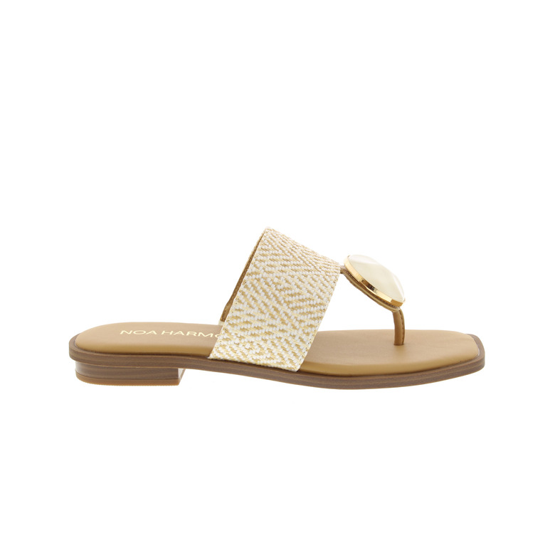 Noa Harmon slippers ecru 1