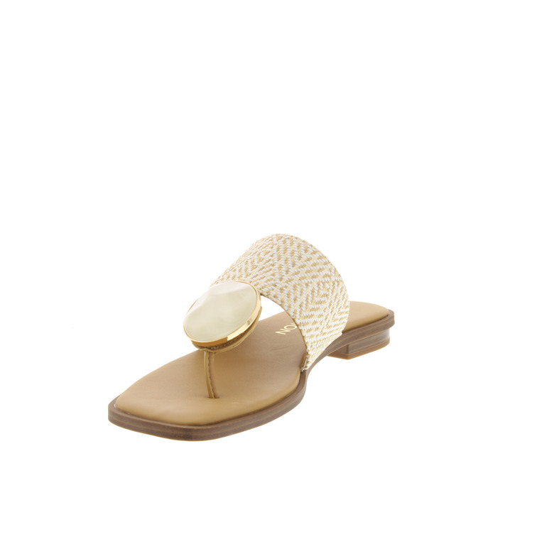 Noa Harmon slippers ecru 3