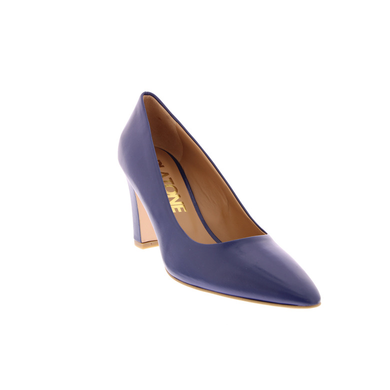 Platone pumps blauw 2
