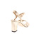 Regarde Le Ciel sandalen goud 4
