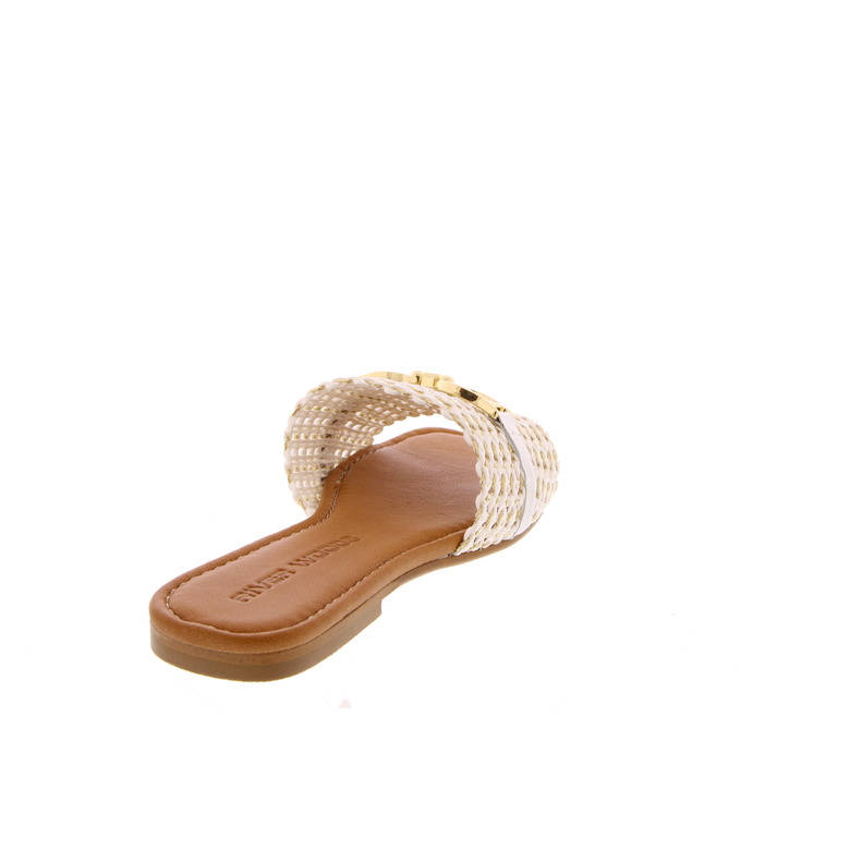 Riverwoods slippers wit 4