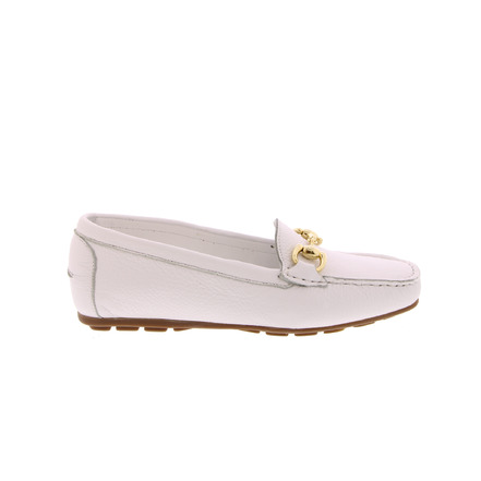 Vittoria Mengoni moccasins white