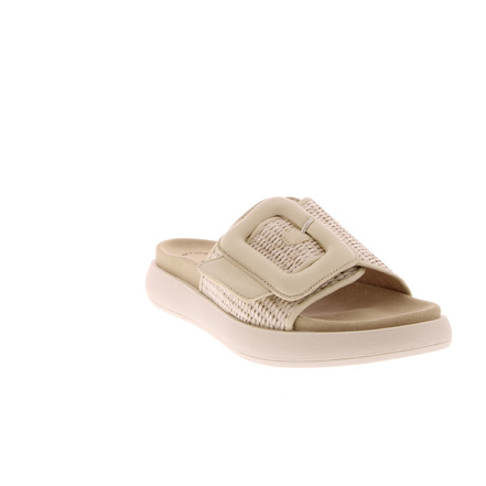 Gabor thong slippers ecru