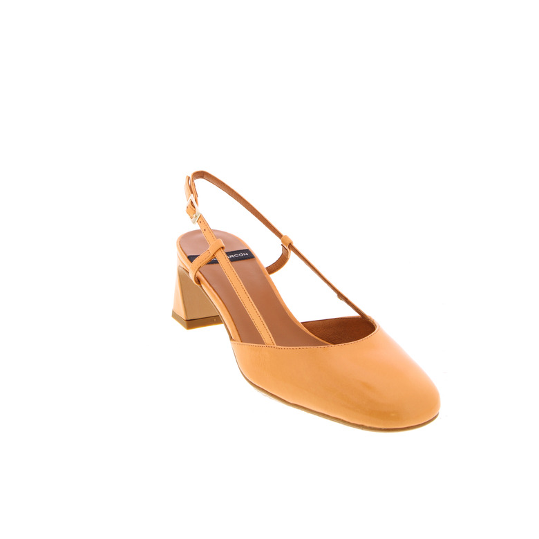 Angel Alarcon pumps oranje 2